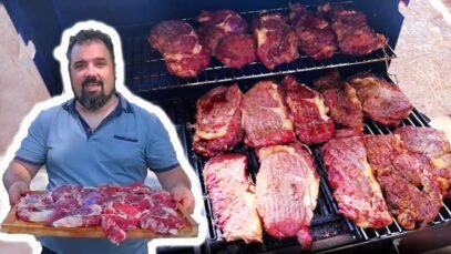 15 KİŞİYE ET PİŞİRMEK (Guruss Cg 75 te Mangal Dolusu Et ) (Arkadaş Pikniği)