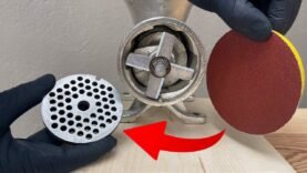 5 Dakikada Jilet Gibi keskin Kıyma Bıçağı Bileme Yöntemi!