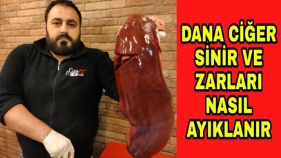 DANA CİĞER SİNİR VE ZARLARI NASIL AYIKLANIR, ET NASIL İŞLENİR