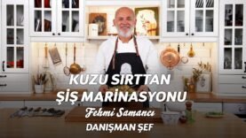 Kuzu sırttan şiş marinasyonu