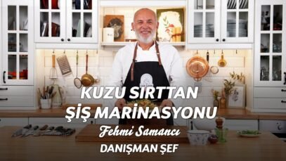 Kuzu sırttan şiş marinasyonu